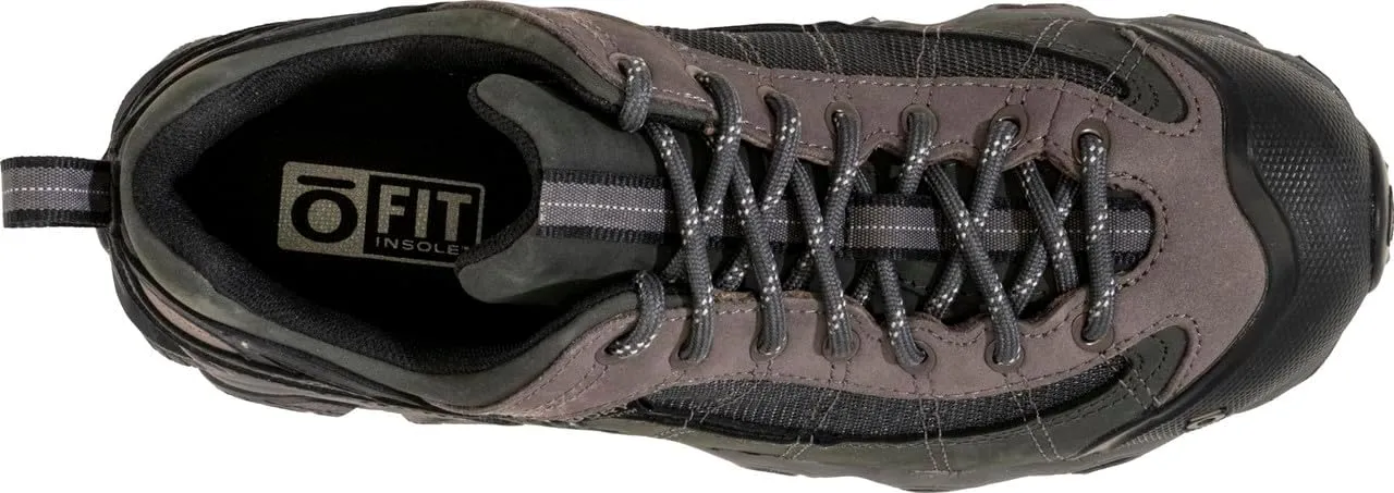 Oboz Men's Firebrand II Low B-Dry, Gray, 10.5