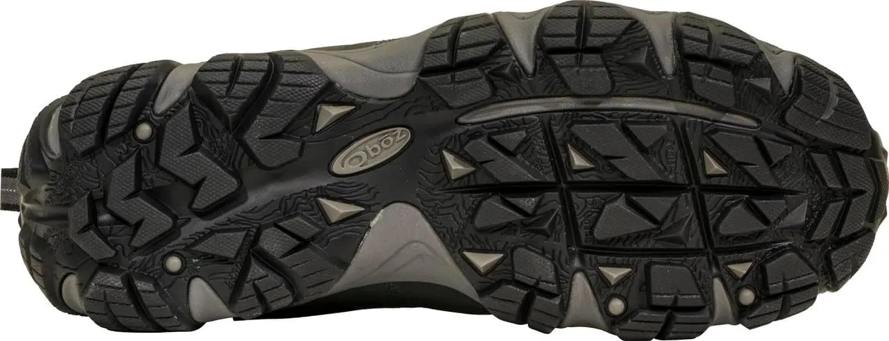Oboz Men's Firebrand II Low B-Dry, Gray, 10.5