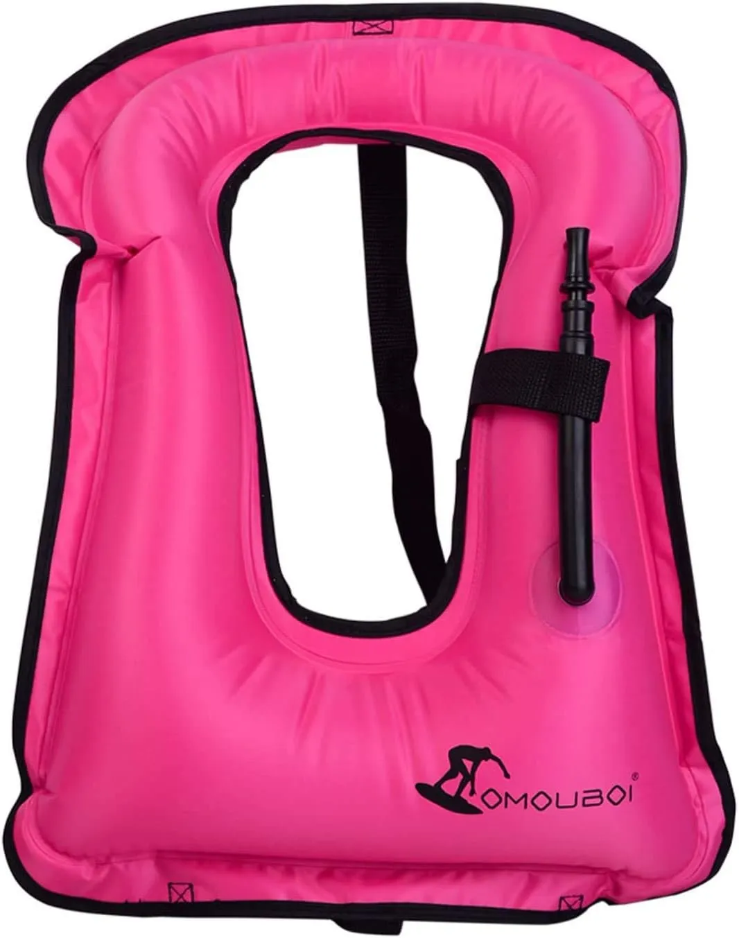 OMOUBOI Inflatable Snorkel Vest Kayak Swim Vest for Adults Snorkel Vests Inflatable Buoyancy Jacket Portable Diving Jackets Swimming Vests for Snorkeling Water Sports Beginner Adults-Only (96-220 lbs)