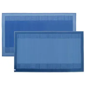 Outdoor Mat - Square Pattern Navy/Grey 3m x 2.4m