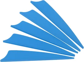 PATIKIL Arrows Vanes, Archery Fletching Arrow Fletch Wing with Shied Cut for DIY Hunting Target Shooting