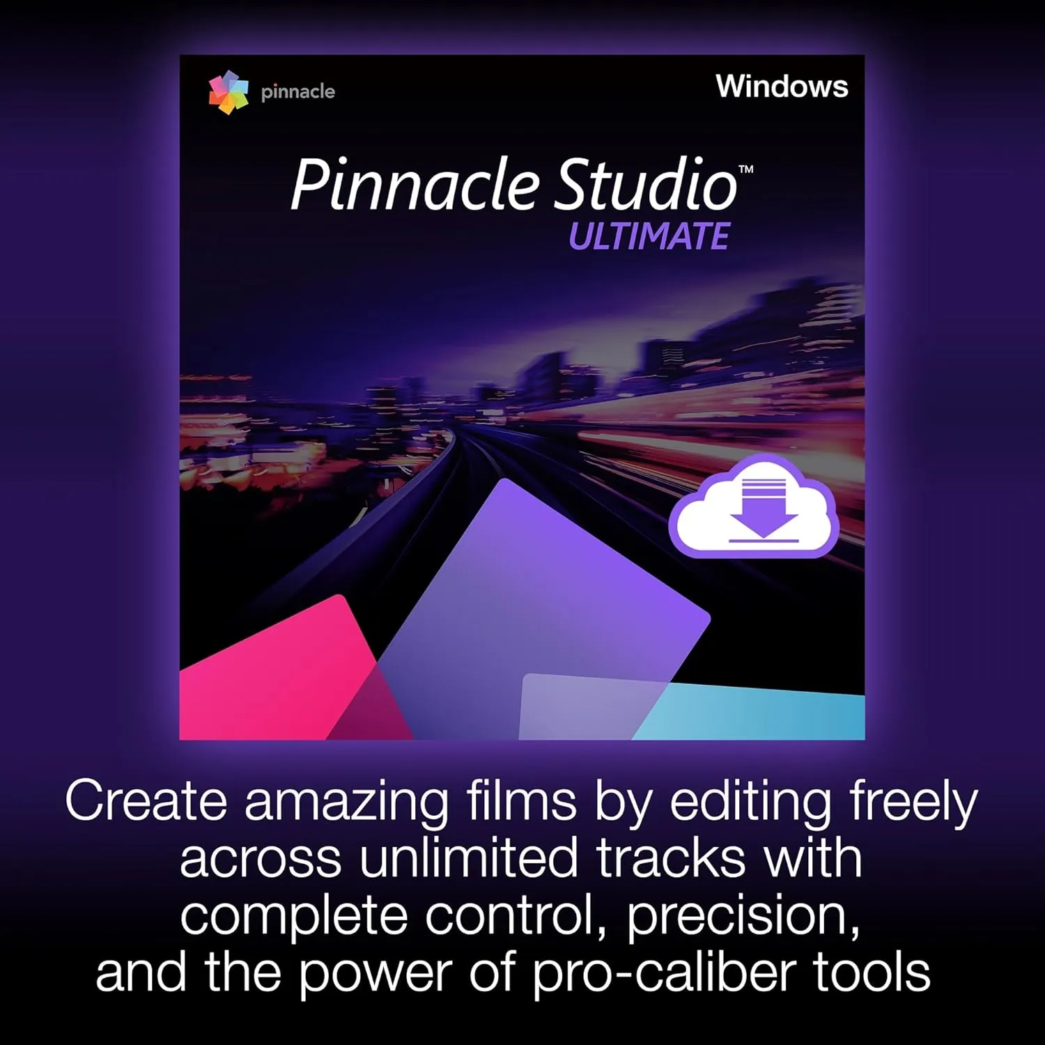 Pinnacle Studio Ultimate Video and Photo Bundle 2023 | Pinnacle Studio 26 Ultimate and PaintShop Pro 2023 plus exclusive collection of motion graphics, overlays, and scripts | [PC Download]