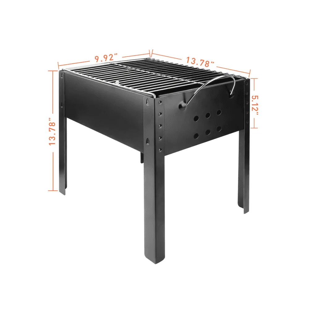 Portable Charcoal Grill 14-inch