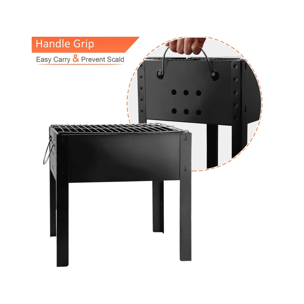 Portable Charcoal Grill 14-inch