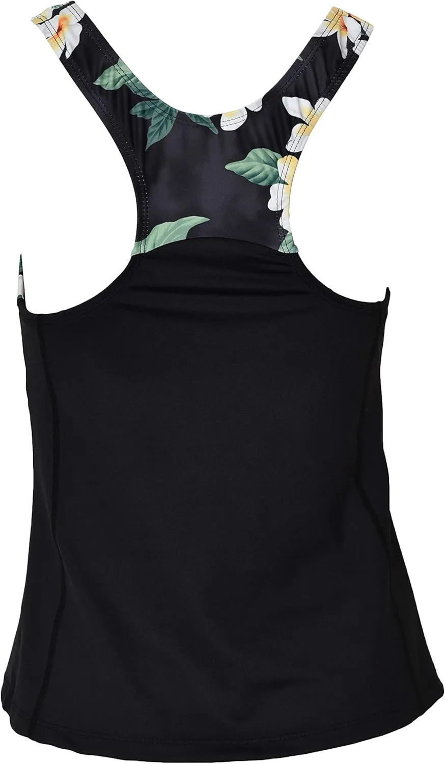 Private Island Hawaii Women UPF50  Tankini Bathing Swimsuits Sleeveless Tank Bra Top Swim Rash Guard (RTY)