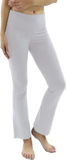 Private Island Women UPF50  Bootcut Long Leggings Pants Pocket Swim Beach Swimsuit Rash Guard Bathing Bottom (RMLBC)