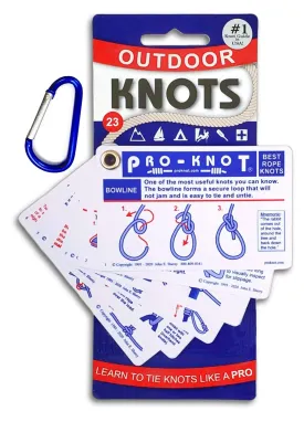 Pro-Knot Outdoor Knots - Portable Waterproof Knot Book Ring-bound  April 22, 2024