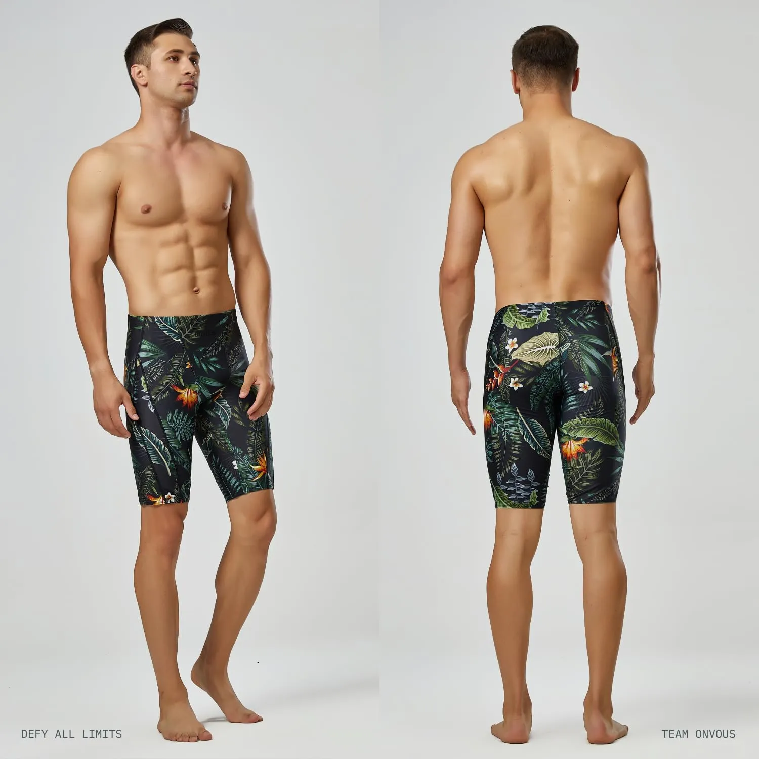 Pro Series Swim Jammers for Men | Men's Athletic Swimwear Jammer | Mens Jammer for Swimming | Mens Swim Jammers Size 28-38