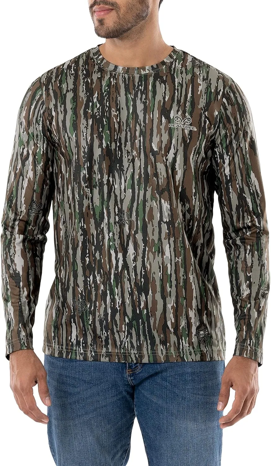 Realtree Men's 2 Pack Long Sleeve Performance Tees