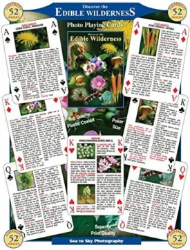 SEA and SKY Discover the Edible Wilderness Playing Cards