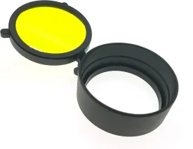 Shooney's Hunting Rifle Scope Optics Protect Quick Spring Up Objective Eye Lens Cover