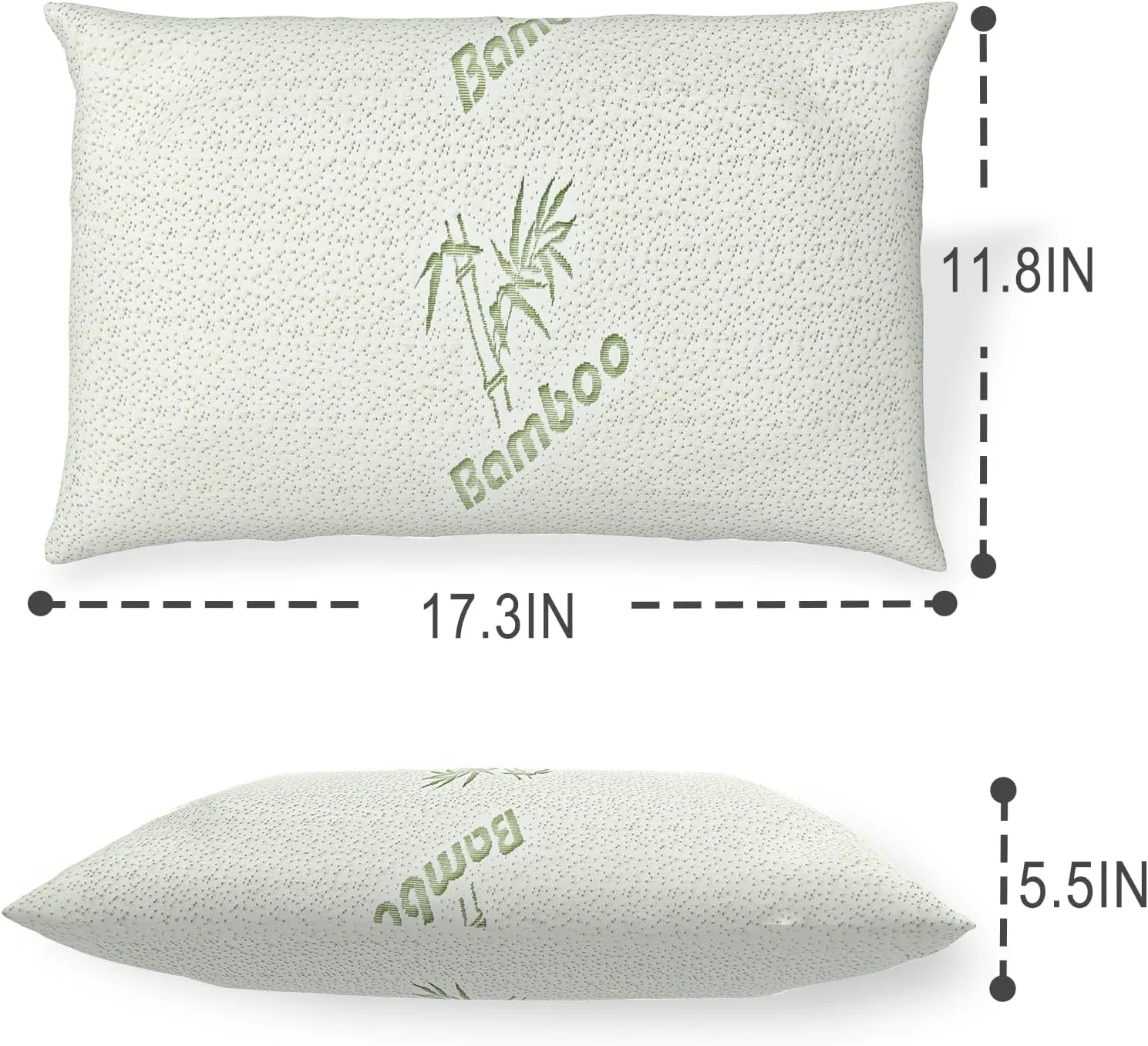 Small Camping Pillow for Sleeping,Filled with Shredded Memory Foam,Travel Pillow Compact & Packable with Storage Bag,Soft Cover,Portable Small Pillow for Camp Gear & Accessories