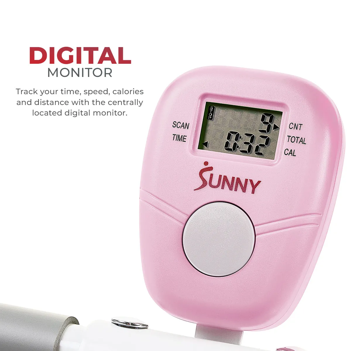 Smart Upright Row-N-Ride® Exerciser in Pink