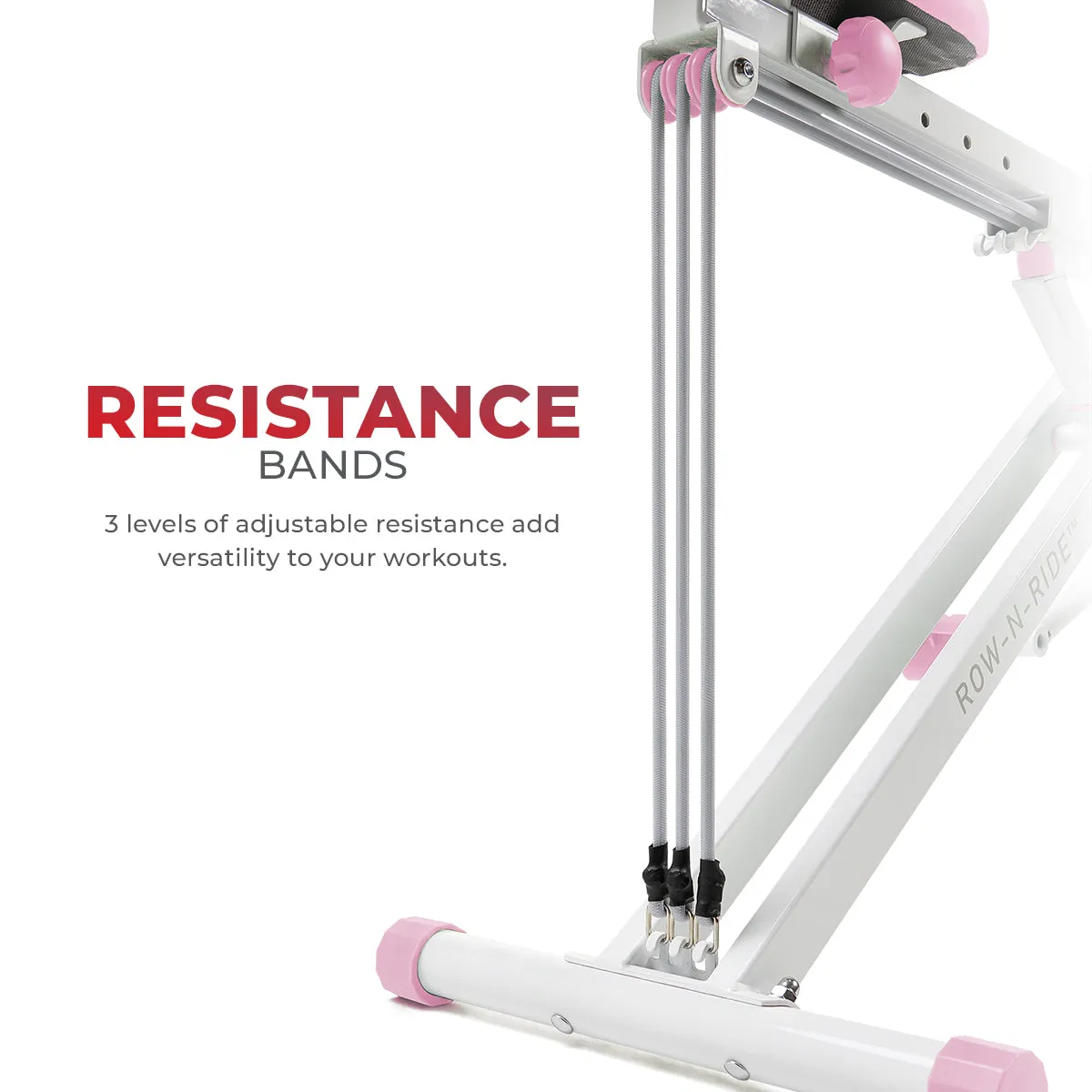 Smart Upright Row-N-Ride® Exerciser in Pink