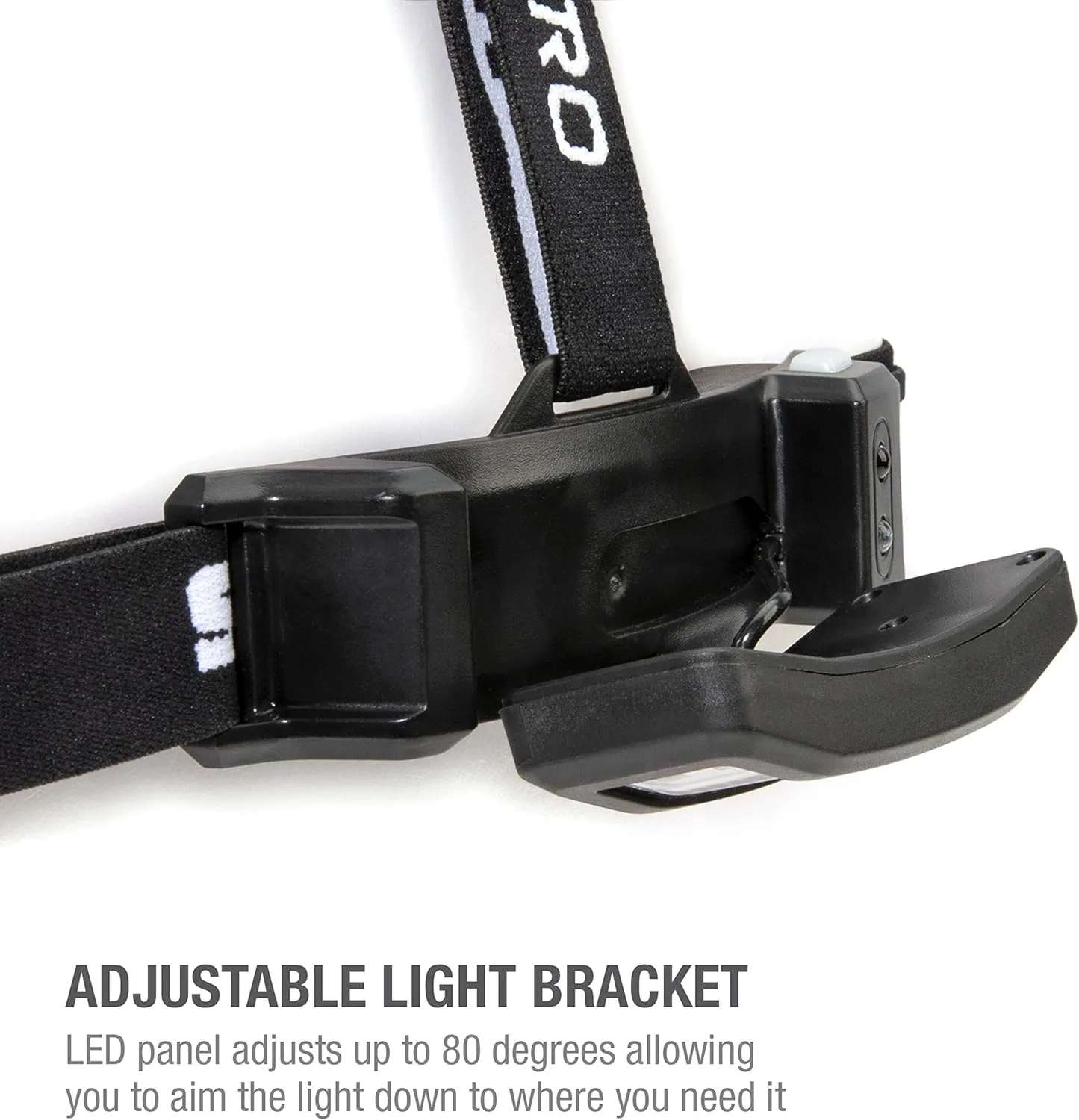 Steelman Slim Profile Rechargeable LED Motion-Activated Headlamp, 250-Lumen, 3 Brightness Settings, 20-Meter Range, Water-Resistant