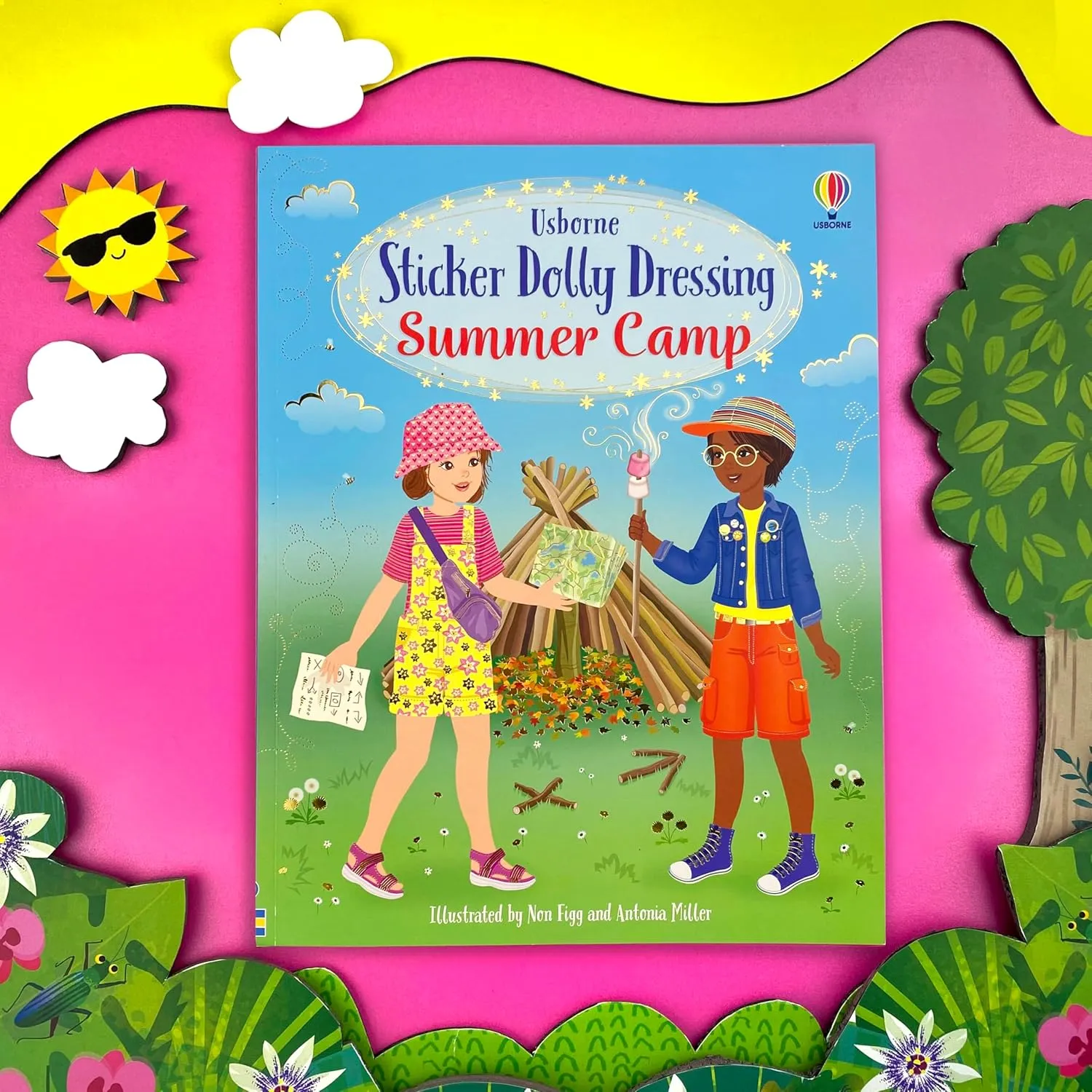 Sticker Dolly Dressing Summer Camp: A Fun Sticker Dress-Up Adventure for Kids At Summer Camp With Paddle Boarding, Nature Walks, And Campfire Cooking Paperback  Sticker Book, May 6, 2025