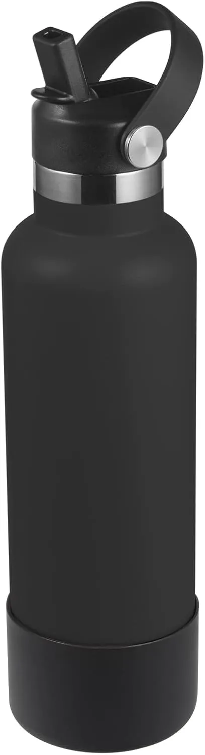 Straw Lid fits Hydro Flask Standard Mouth, 21 24 oz, Sports Flex Cap Water Bottle Accessories Replacement Top