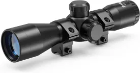UUQ Tactical 4X32 Compact .223 .308 Scope Rangefinder Reticle/w 20mm Picatiny or 11mm Dovetail Ring Mounts