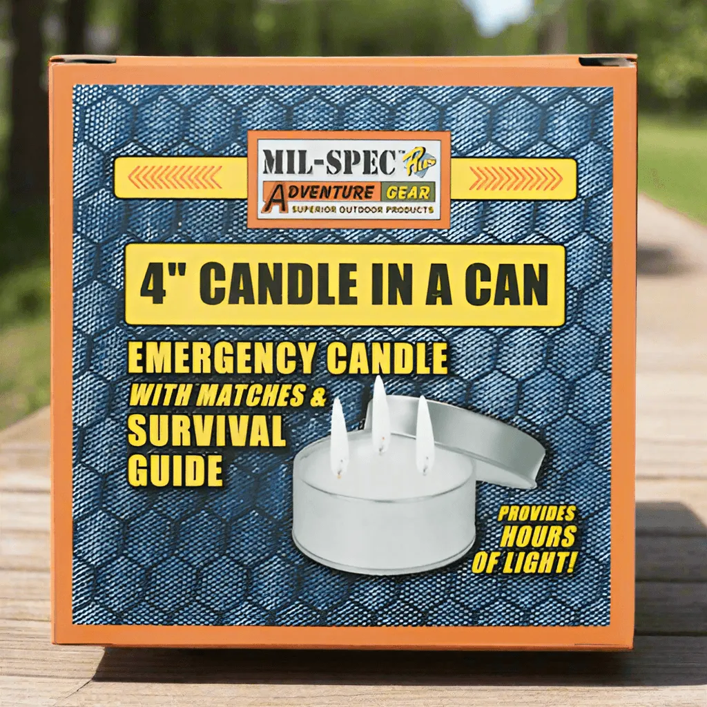 Voodoo Tactical 4" Candle In A Can