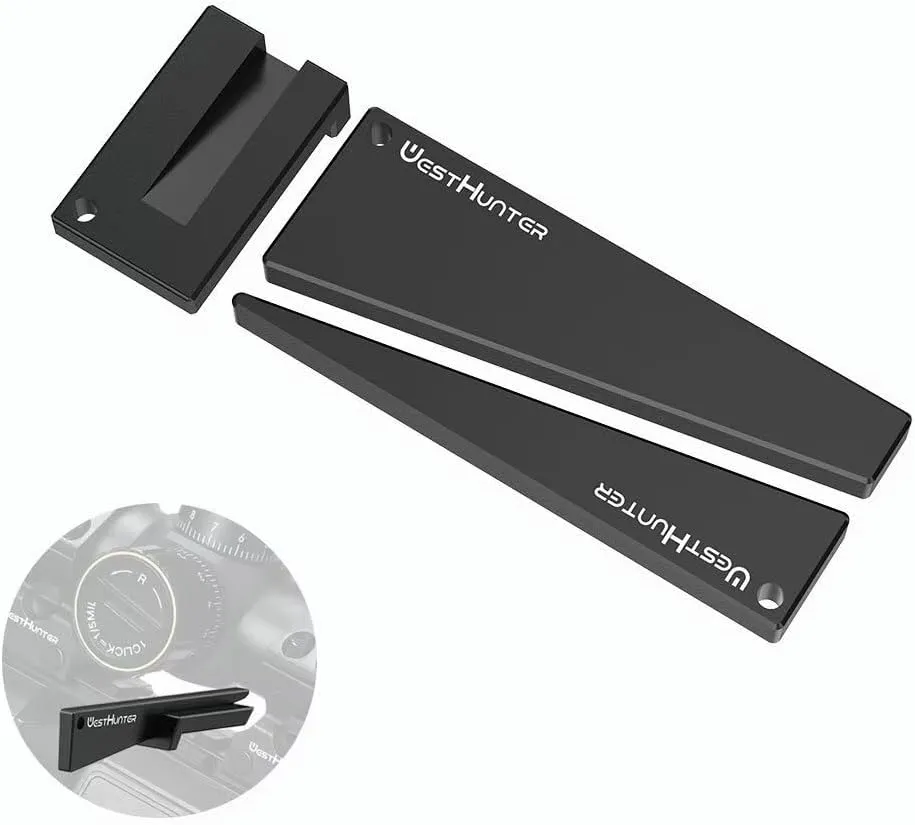 WestHunter Optics Scope Level Wedge for Riflescope Mounting, Scope Level Combo, Scope Leveling Kit