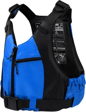 Yueta Swim Vest for Adults, Adjustable Crotch Strap, Buoyancy Aid Swim Jacket for Kayaking, Fishing, Watersports